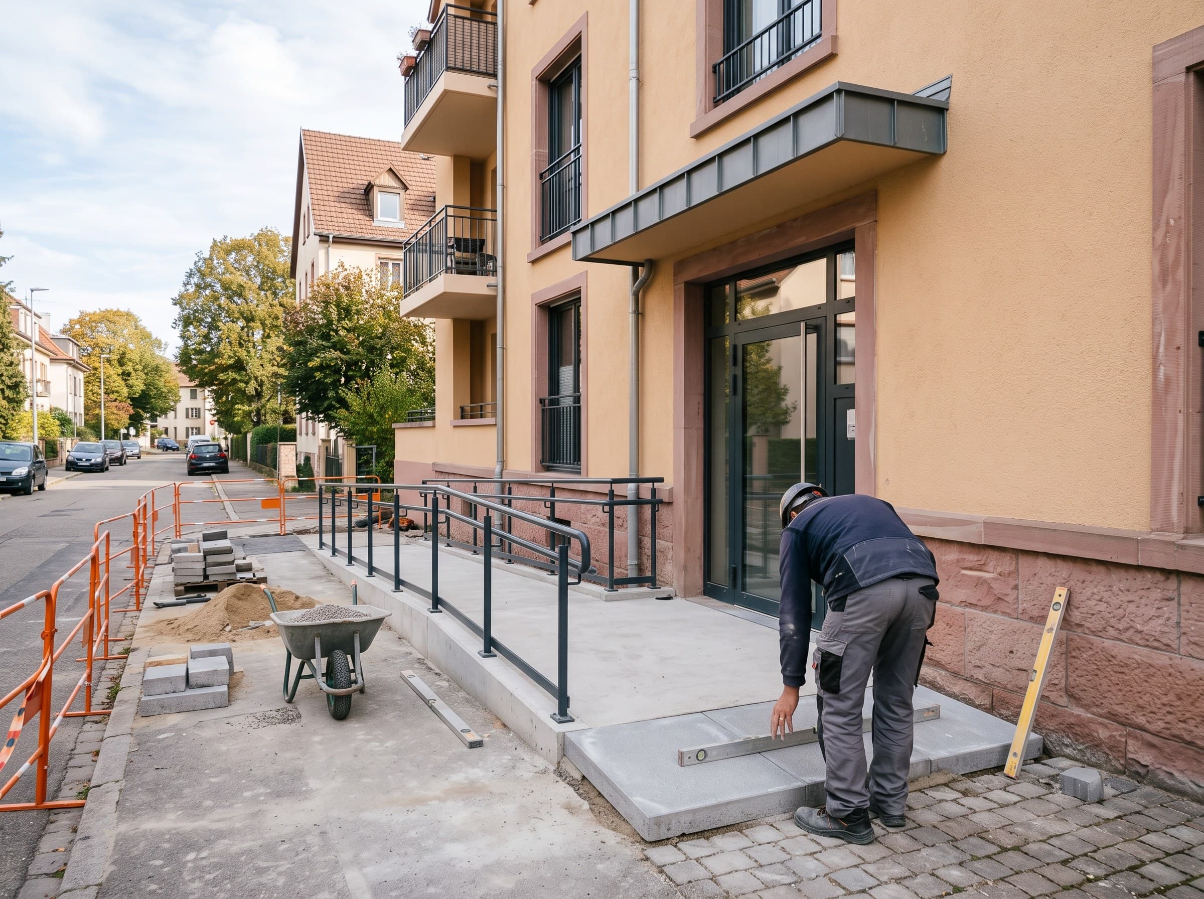 Petit commerce de proximité en pied d'immeuble récent